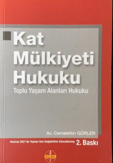 Kat Mülkiyeti Hukuku — kitap kapağı Kat Mülkiyeti Hukuku — kitap kapağı